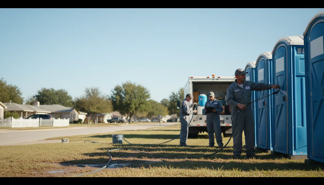 Long-Term Portable Toilet Rental in Pinckard, AL near me